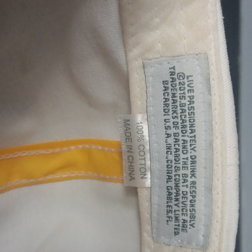 BACARDI RUMS HAT - Picture 4 of 6